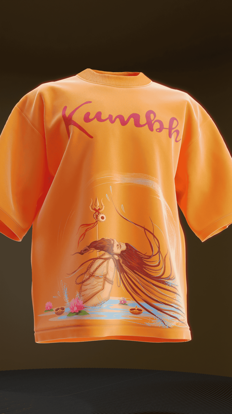 Yogi Maha kumbh Oversized Tee