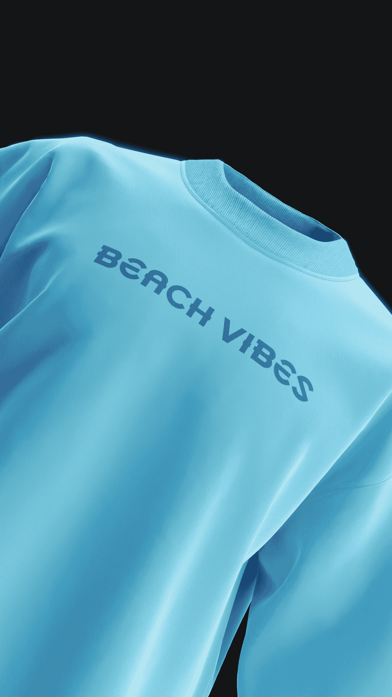 Beach Vibes Oversized T Shirt