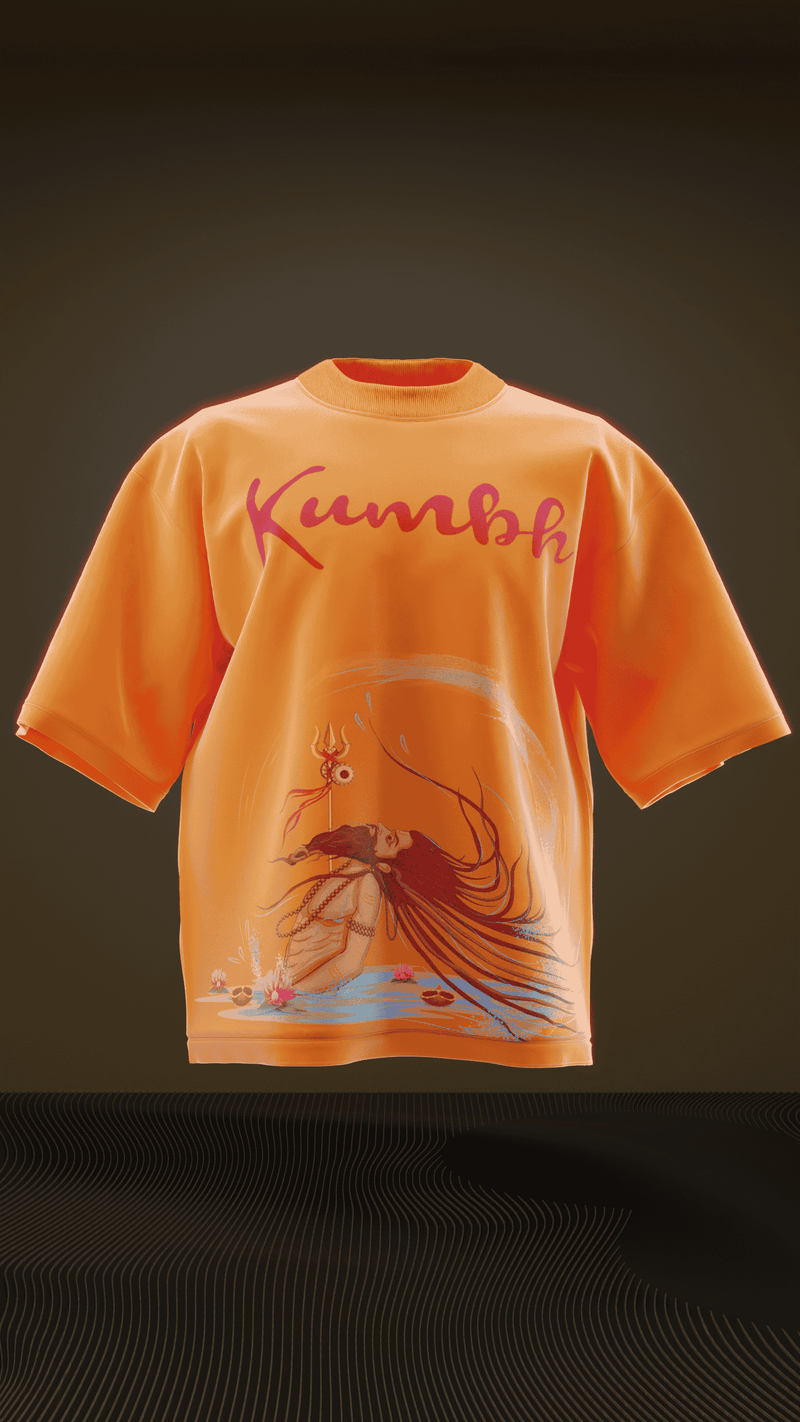 Yogi Maha kumbh Oversized Tee