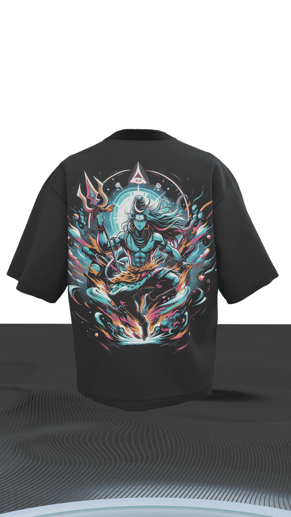 Dance Of Destruction Oversized T Shirt