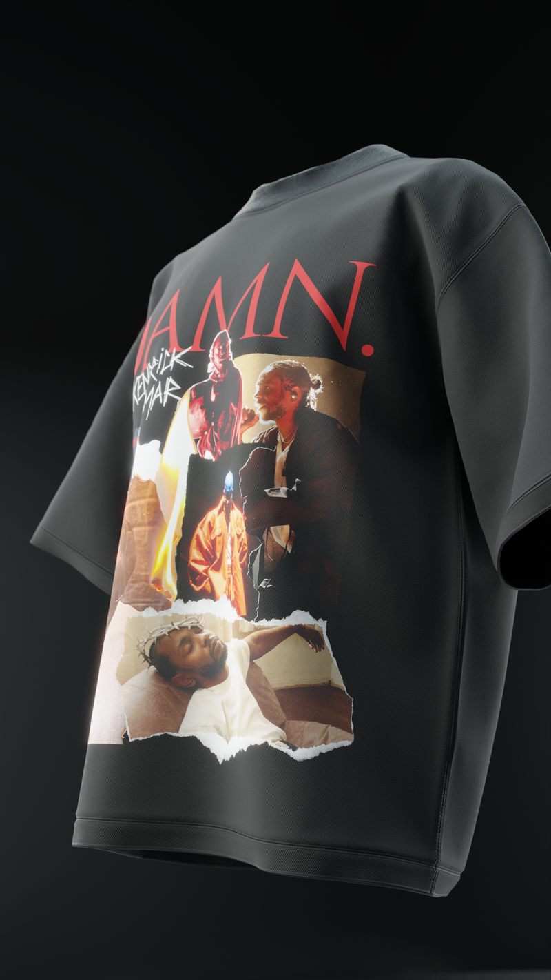 DAMN Kendrick Oversized T-shirt