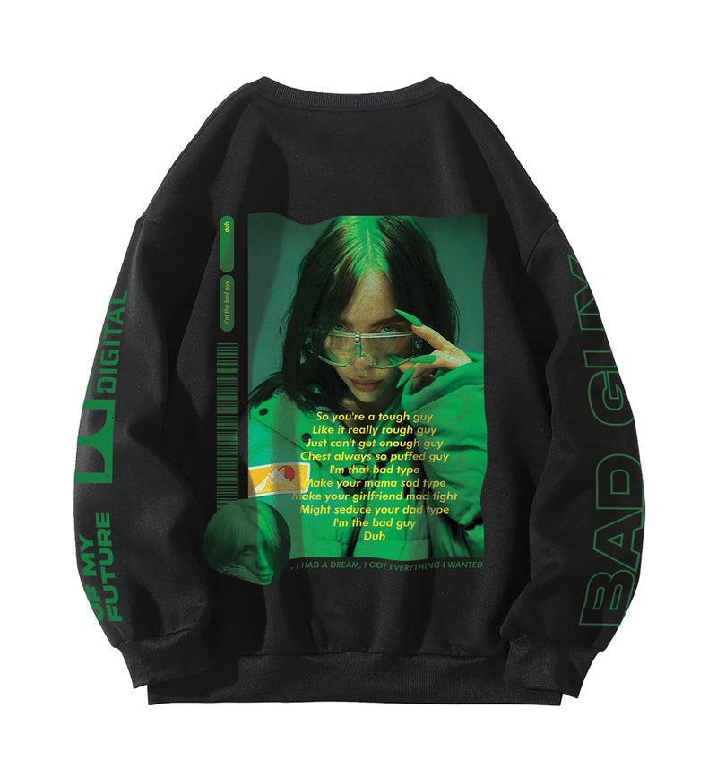 Billie Eilish Oversized Sweatshirt