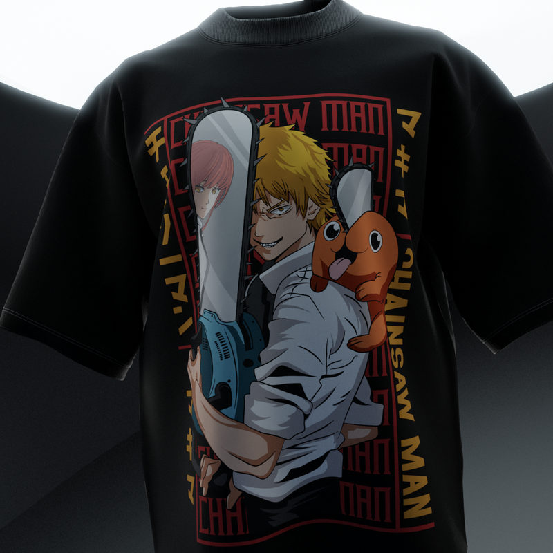 Chainsaw Man Oversized Tee