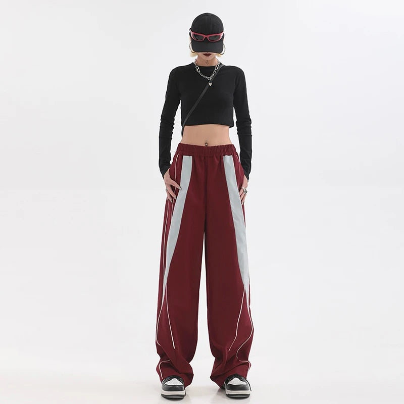 Korean Streetwear Baggy Cargo Pants