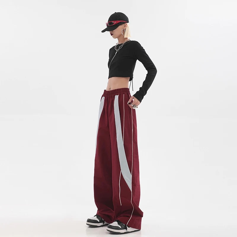 Korean Streetwear Baggy Cargo Pants