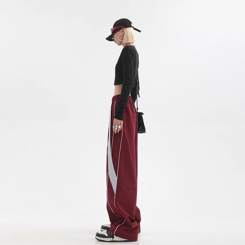 Korean Streetwear Baggy Cargo Pants