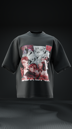 Jujutsu Kaisen SUKUNA Oversized T-shirt