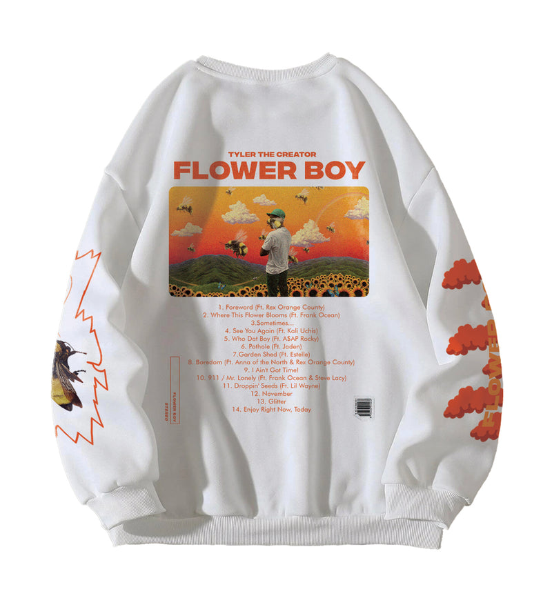 Flower Boy By Tyler Oversized Sweatshirt