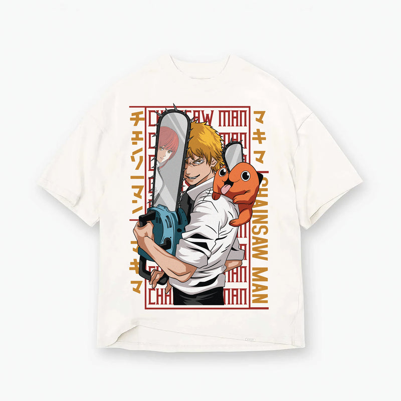 Chainsaw Man Oversized Tee